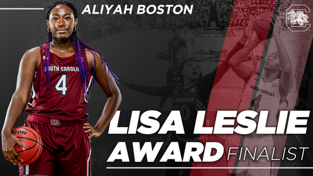 Aliyah Boston, 2020 Lisa Leslie Award Finalist, Graphic