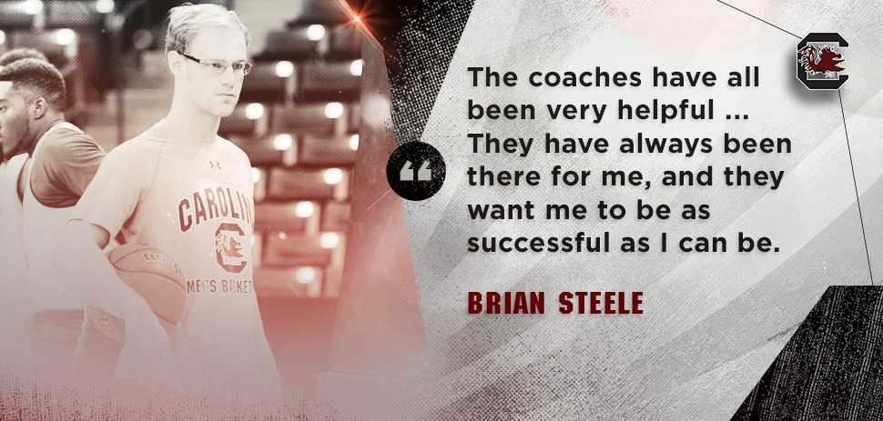 Steele Trades In High Tops for Coach's Whistle