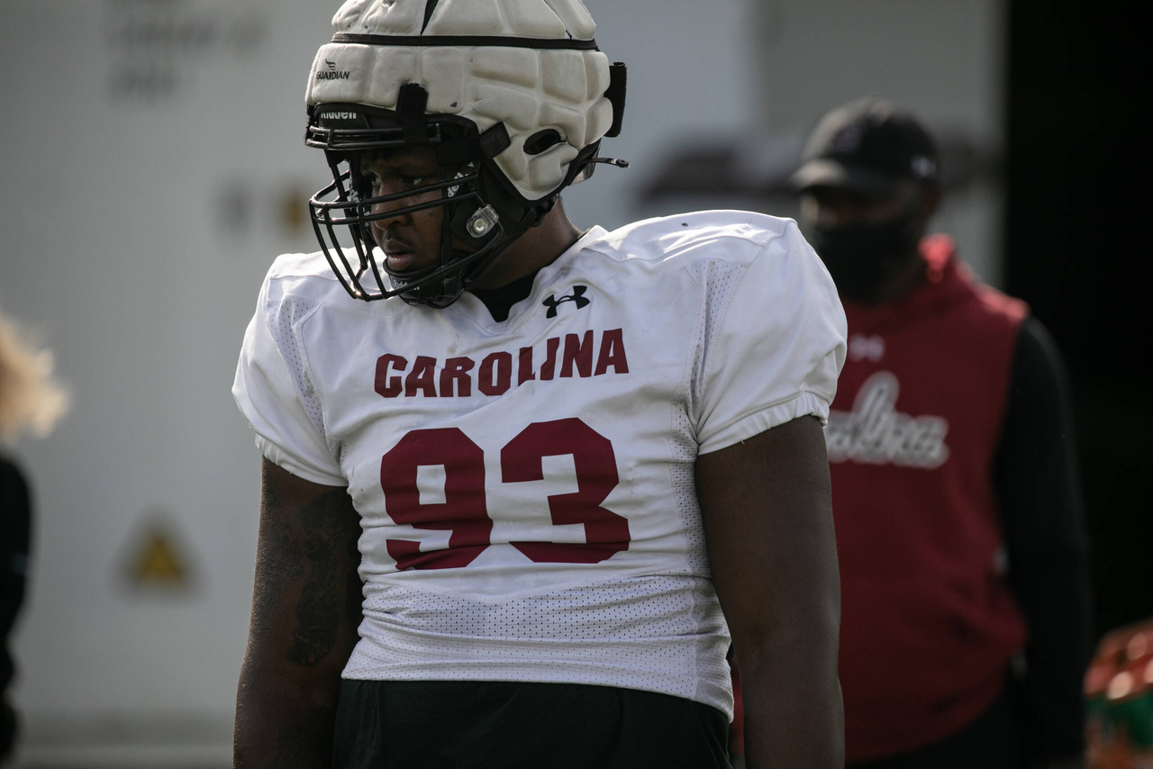 Joseph Anderson (93) | Tuesday, Sept. 15, 2020 | Ken & Cyndi Long Football Operations Center | Columbia, S.C. | Photos by South Carolina Athletics