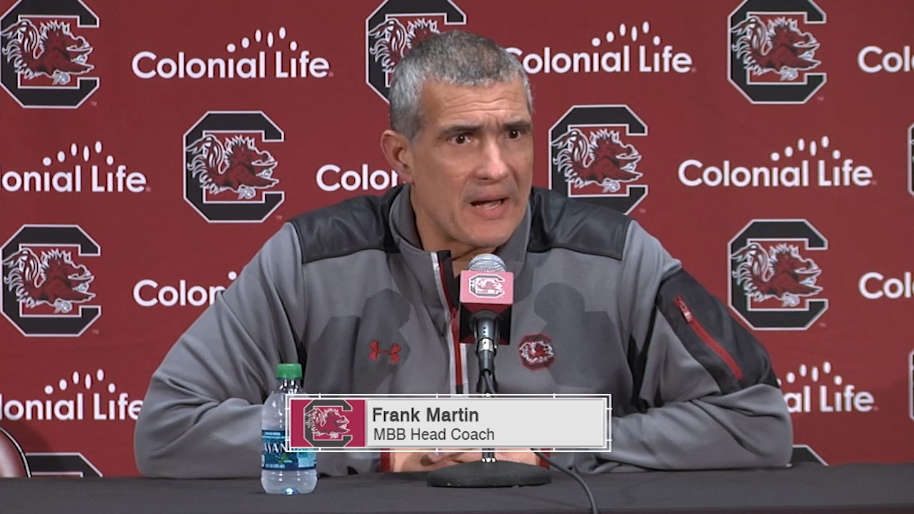 Frank Martin Press Conference — 2/13/17