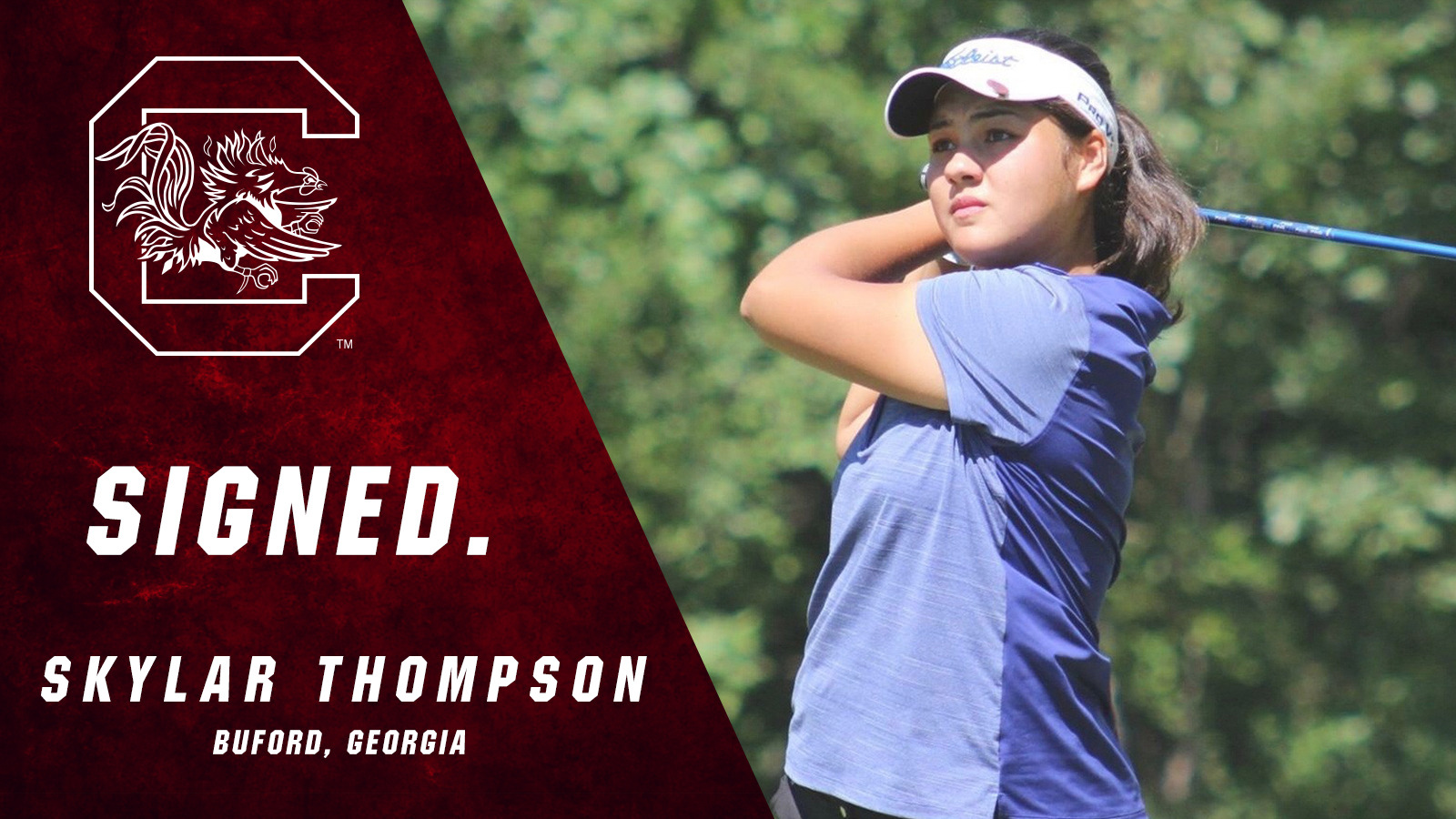 Women's Golf Announces Addition Of Skylar Thompson