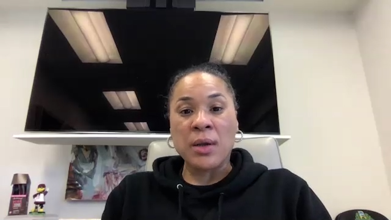 1/3/21 - Dawn Staley News Conference