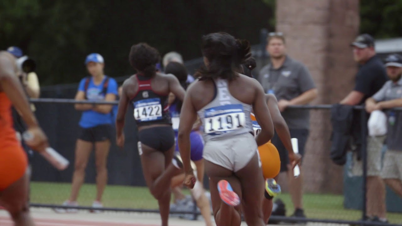 Women's 4x100m Relay NCAA Regionals Day 3 — 5/26/18