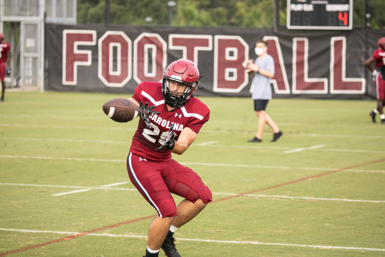 Brandon Edwards (29) | Monday, Aug. 24, 2020 | Ken & Cyndi Long Football Operations Center | Columbia, S.C. | Photos by South Carolina Athletics