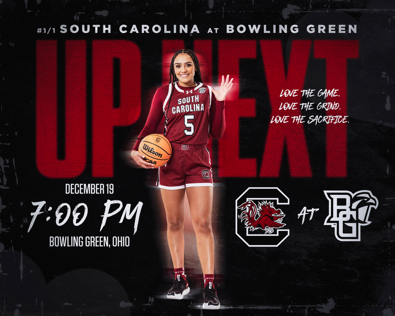 Preview graphic at Bowling Green, 12/19/23, Tessa Johnson
