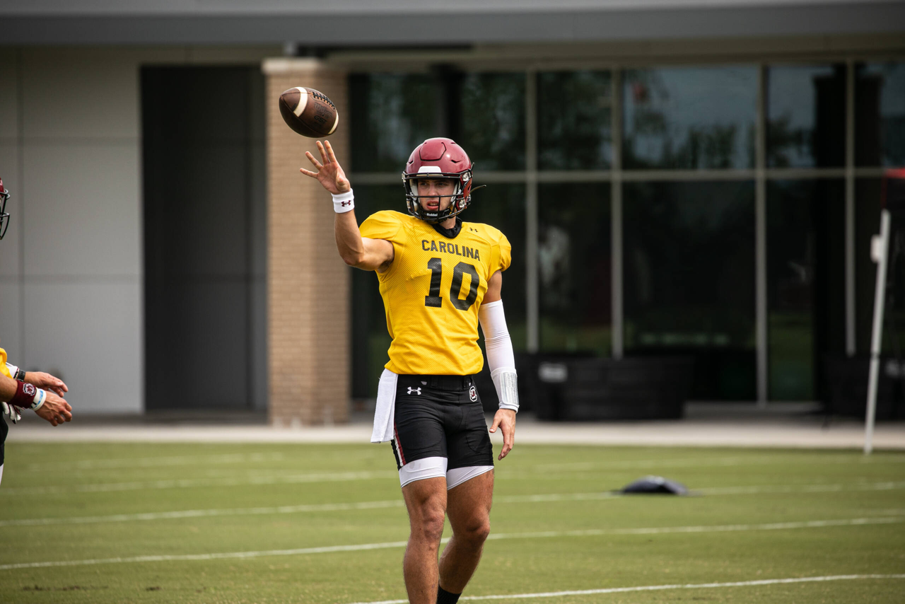 Jay Urich (10) | Saturday, Aug. 22, 2020 | Ken & Cyndi Long Football Operations Center | Columbia, S.C. | Photos by South Carolina Athletics