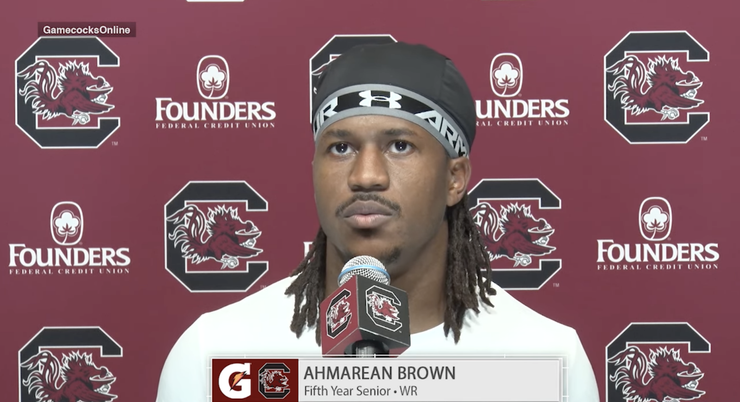 Ahmarean Brown News Conference