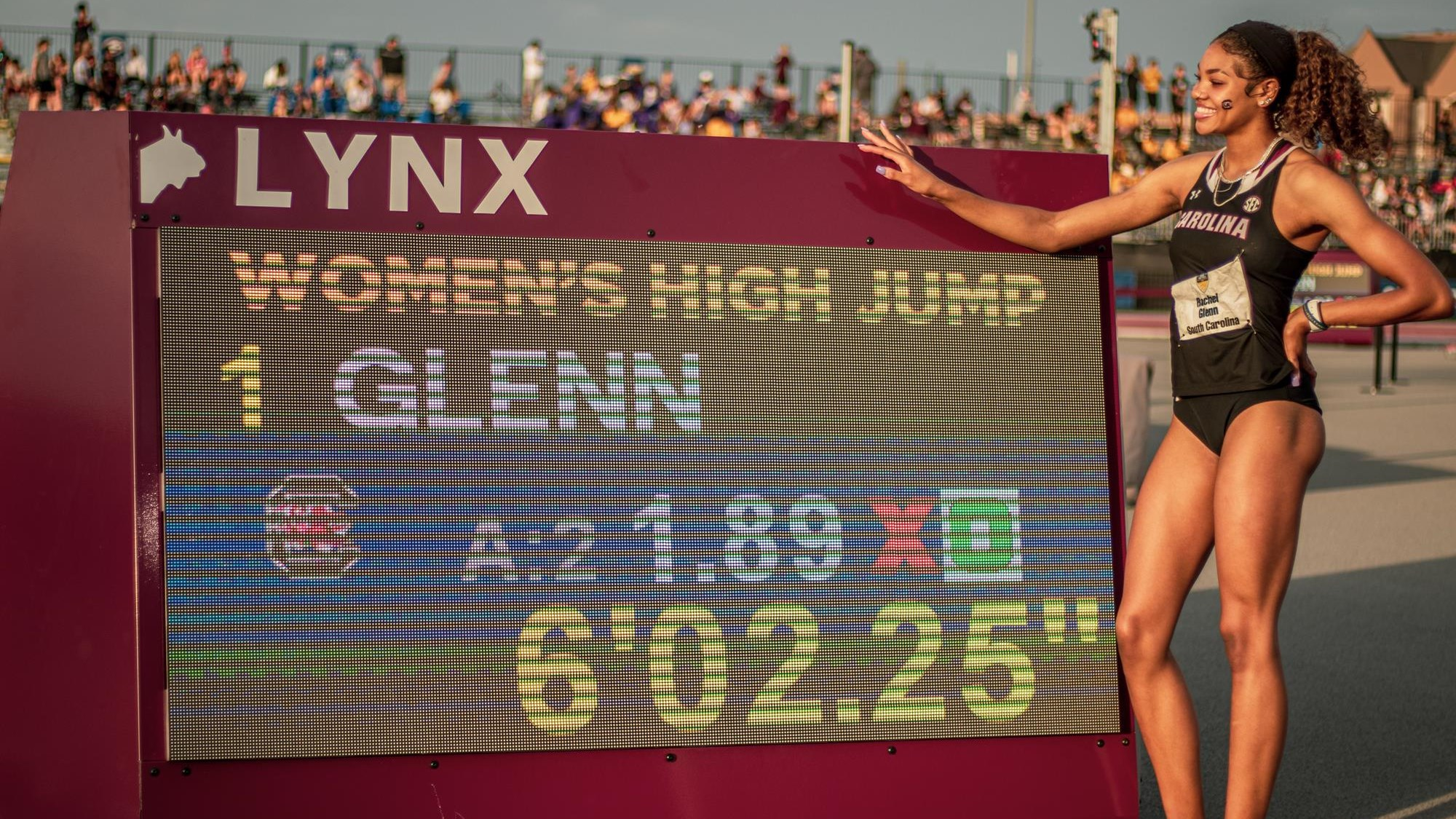 Glenn Captures SEC High Jump Title to Conclude SEC Championships