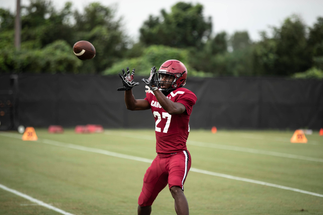 Payton Mangrum (27) | Tuesday, Sept. 1, 2020 | Ken & Cyndi Long Football Operations Center | Columbia, S.C. | Photos by South Carolina Athletics