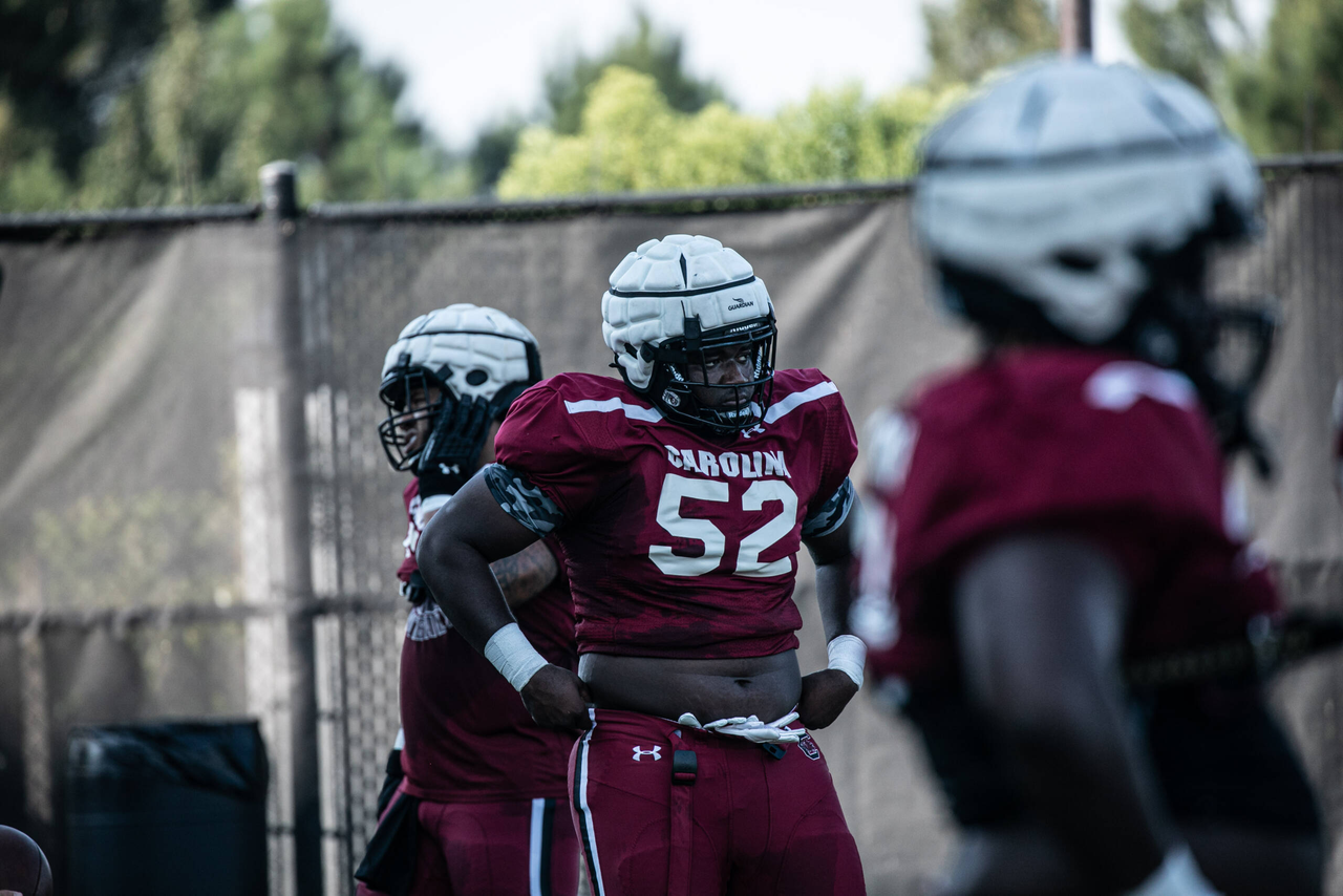 Jaylen Nichols (52) | Tuesday, Sept. 8, 2020 | Ken & Cyndi Long Football Operations Center | Columbia, S.C. | Photos by South Carolina Athletics