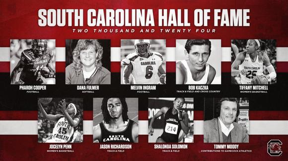 Nine Selected for South Carolina Lettermen’s Hall of Fame
