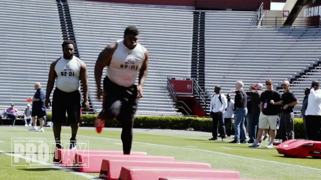 2016 South Carolina Pro Day: On-Field Workouts