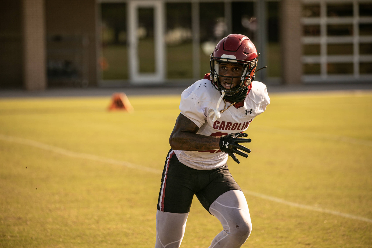 John Dixon (22) | Thursday, Sept. 3, 2020 | Ken & Cyndi Long Football Operations Center | Columbia, S.C. | Photos by South Carolina Athletics