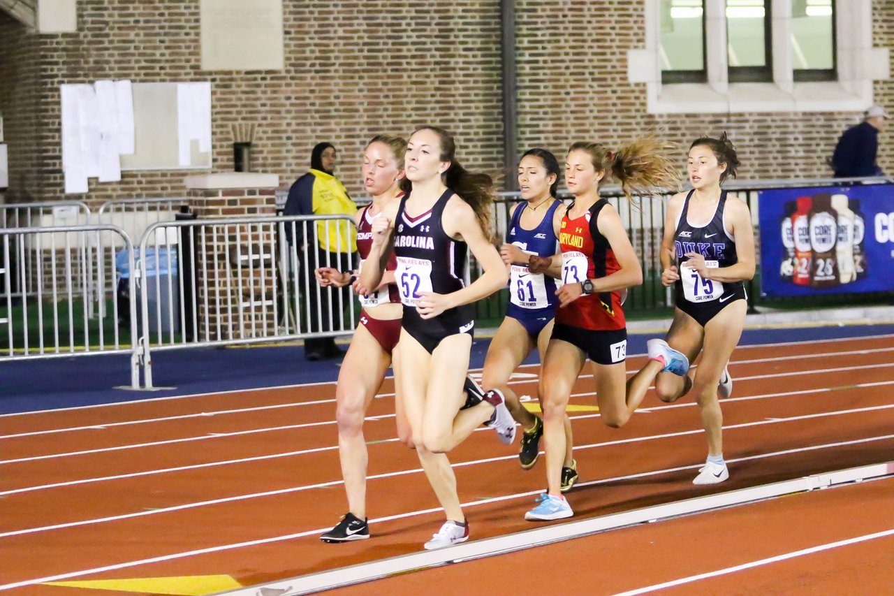 Anna Kathryn Stoddard in action at the 125th Penn Relays | Photo by Charles Revelle | April 25, 2019
