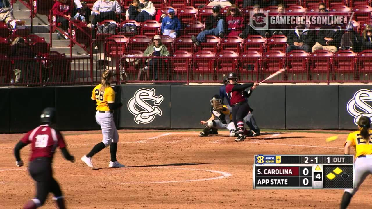 South Carolina Softball Defeats App State