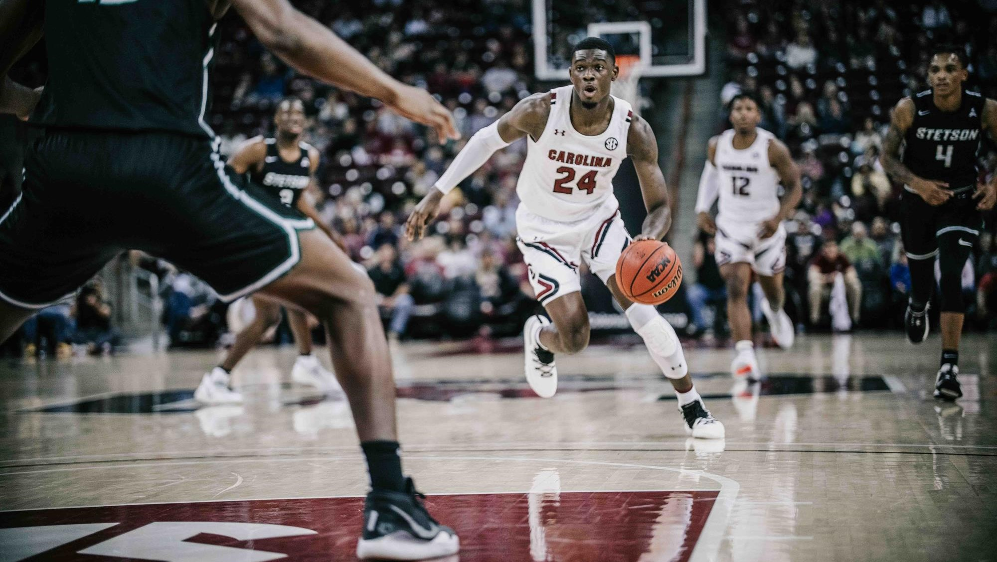 Gamecocks Suffer 63-56 Loss To Stetson