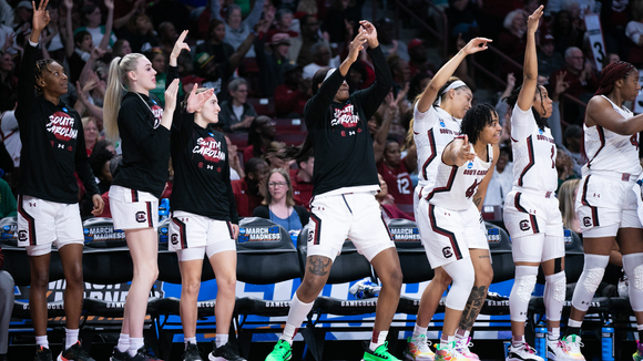 No. 1 Gamecocks cruise past Norfolk State in March Madness