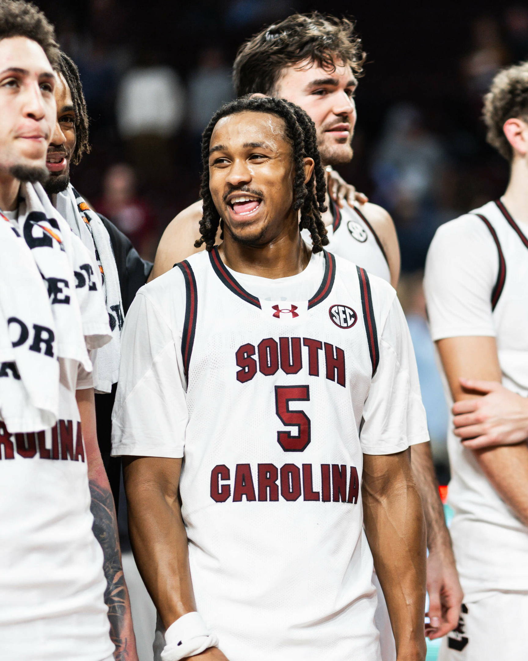 Johnson Scores 19 to Lead Gamecocks Over The Citadel, 71-55
