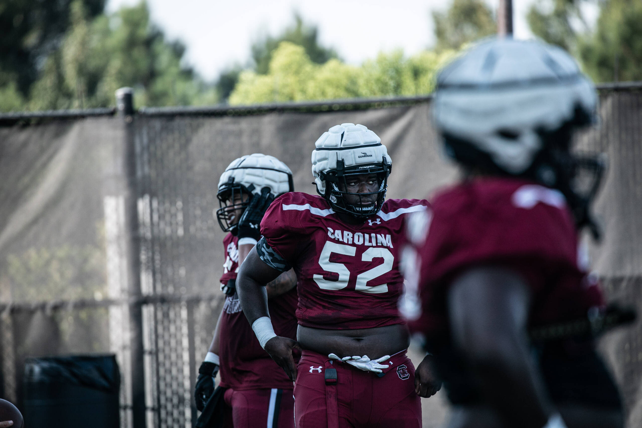 Jaylen Nichols (52) | Tuesday, Sept. 8, 2020 | Ken & Cyndi Long Football Operations Center | Columbia, S.C. | Photos by South Carolina Athletics