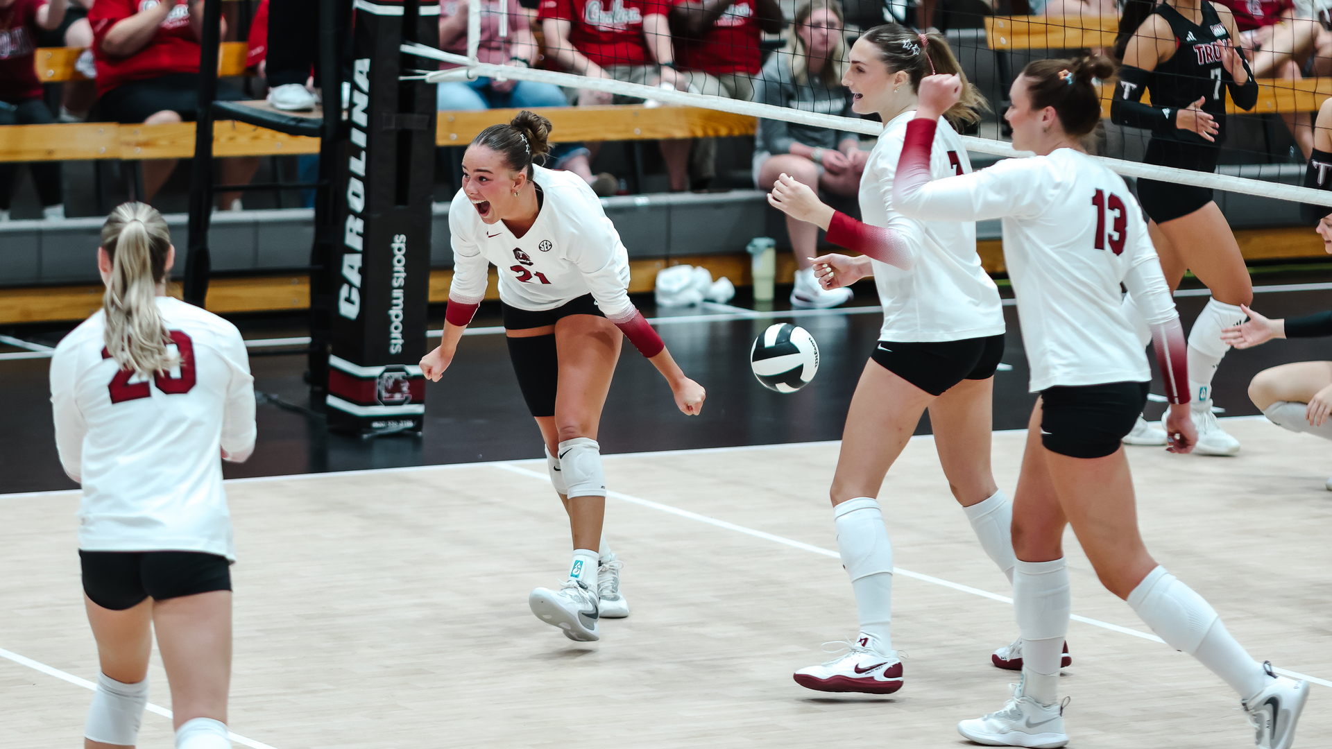 Borgman’s Double-Double Leads Gamecocks to 3-1 Win Over Troy