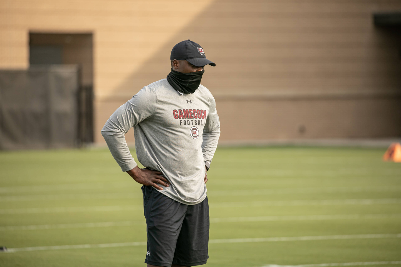 Tuesday, Aug. 18, 2020 | Ken & Cyndi Long Football Operations Center | Columbia, S.C. | Photos by South Carolina Athletics