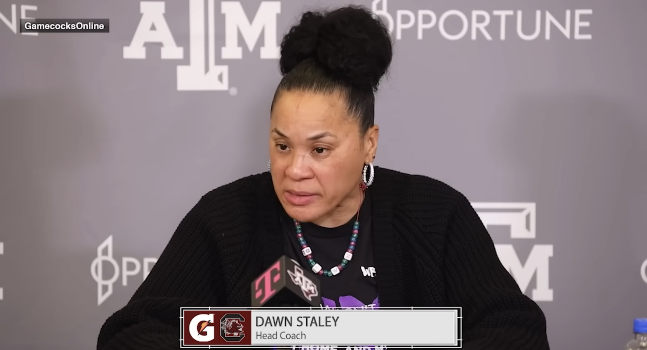 WBB PostGame News Conference: Dawn Staley - (Texas A&M)