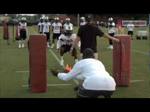 Highlights: First Gamecock Football Practice of 2012