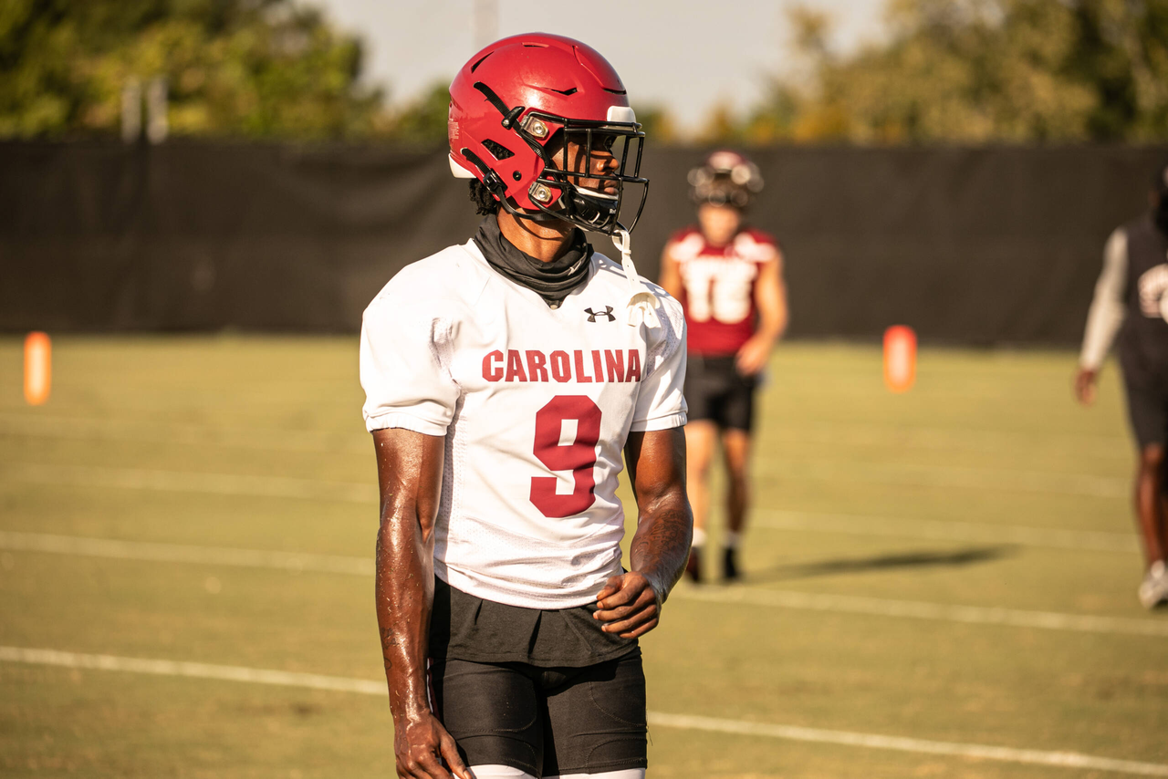 Cam Smith (9) | Thursday, Sept. 3, 2020 | Ken & Cyndi Long Football Operations Center | Columbia, S.C. | Photos by South Carolina Athletics