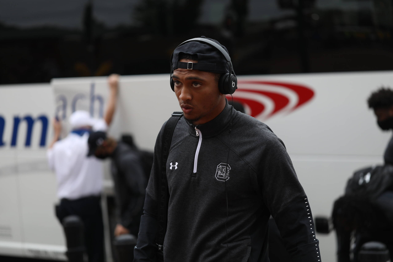 Jaylin Dickerson (4) | Saturday, Sept. 26, 2020 | Williams-Brice Stadium | Columbia, S.C. | Photos by South Carolina Athletics