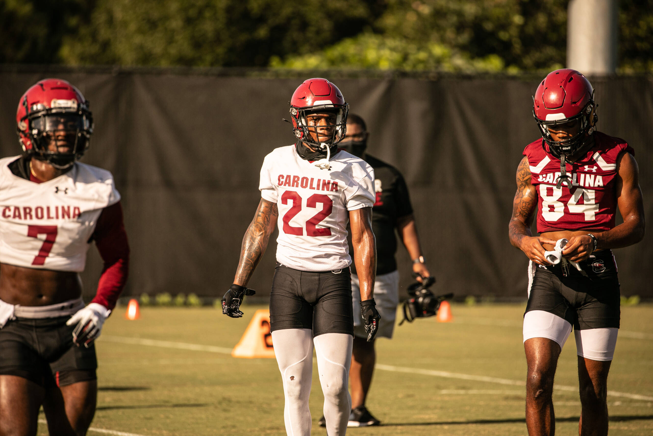John Dixon (22) | Thursday, Sept. 3, 2020 | Ken & Cyndi Long Football Operations Center | Columbia, S.C. | Photos by South Carolina Athletics