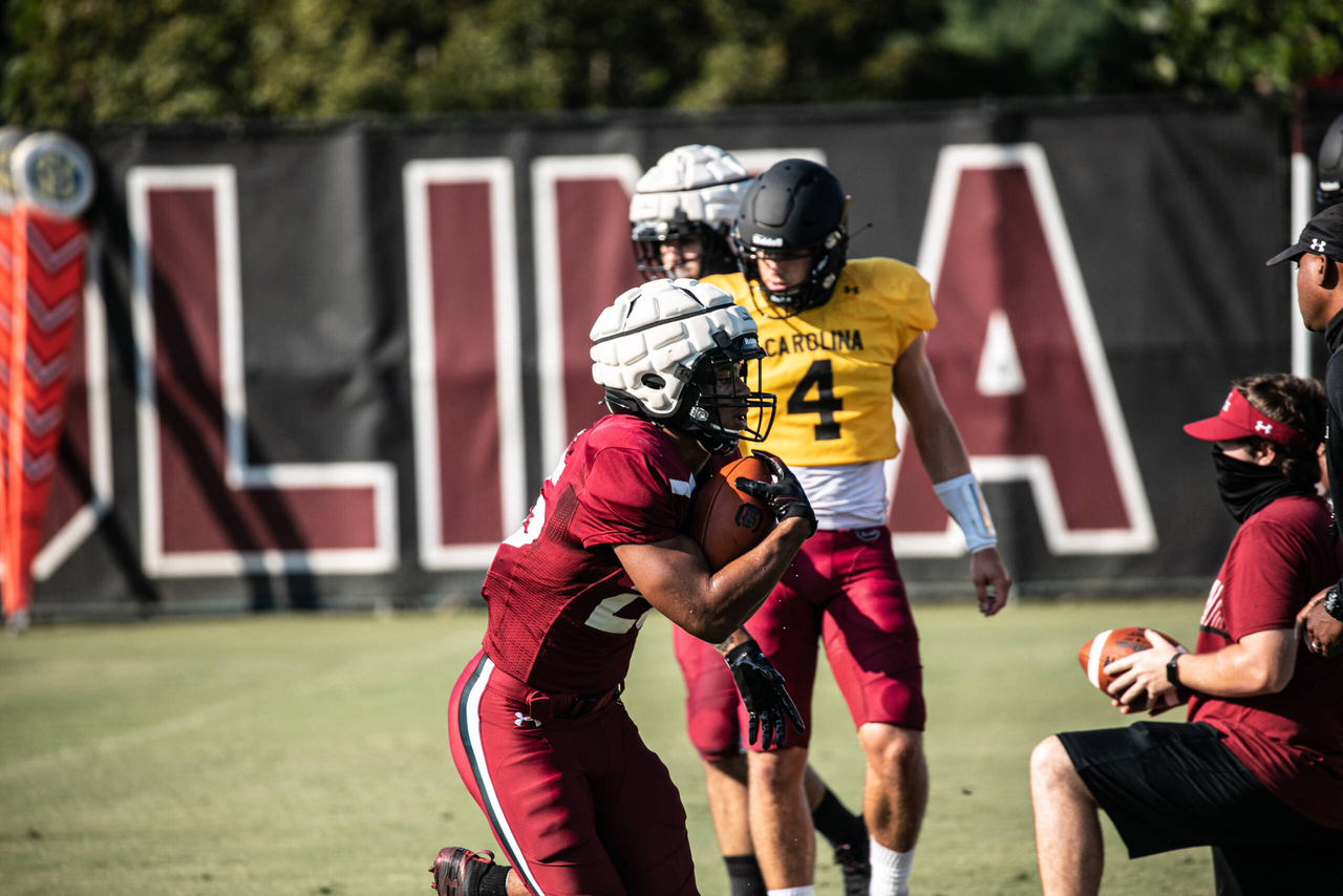 Rashad Amos (25) | Tuesday, Sept. 8, 2020 | Ken & Cyndi Long Football Operations Center | Columbia, S.C. | Photos by South Carolina Athletics