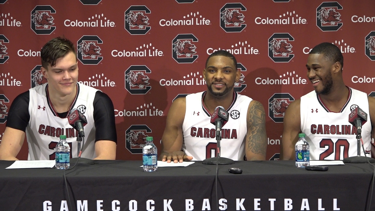 POST-GAME: Maik Kotsar, Sindarius Thornwell, Justin McKie on Georgia — 2/4/17