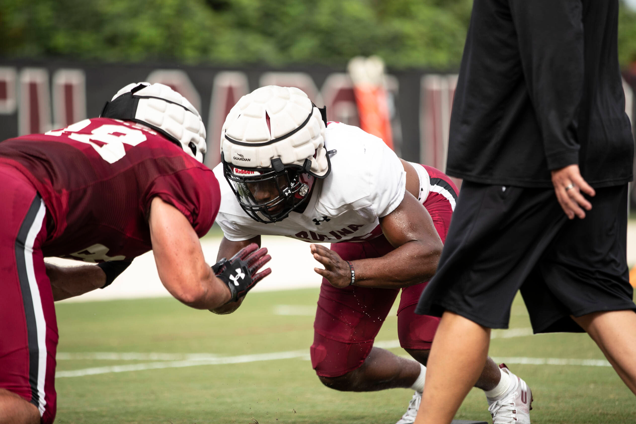 Brad Johnson (19) | Tuesday, Sept. 1, 2020 | Ken & Cyndi Long Football Operations Center | Columbia, S.C. | Photos by South Carolina Athletics