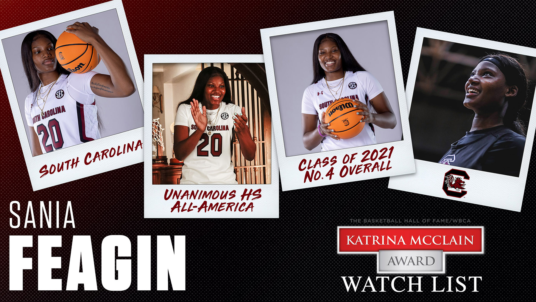 Feagin Named to Katrina McClain Award Watch List