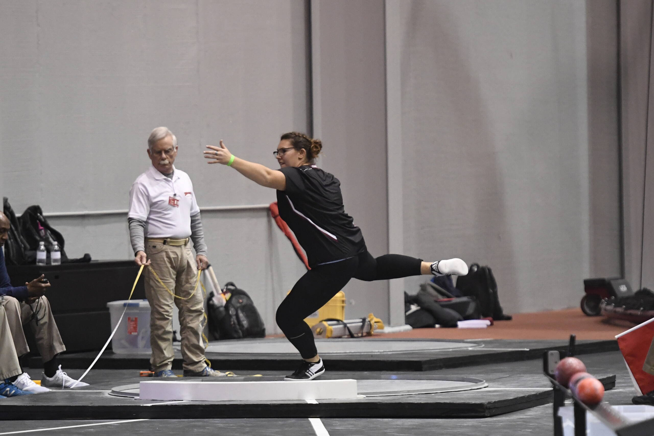 KD Young in action at the Gamecock Inaugural | Jan. 19, 2019 | Photo by Jenny Dilworth