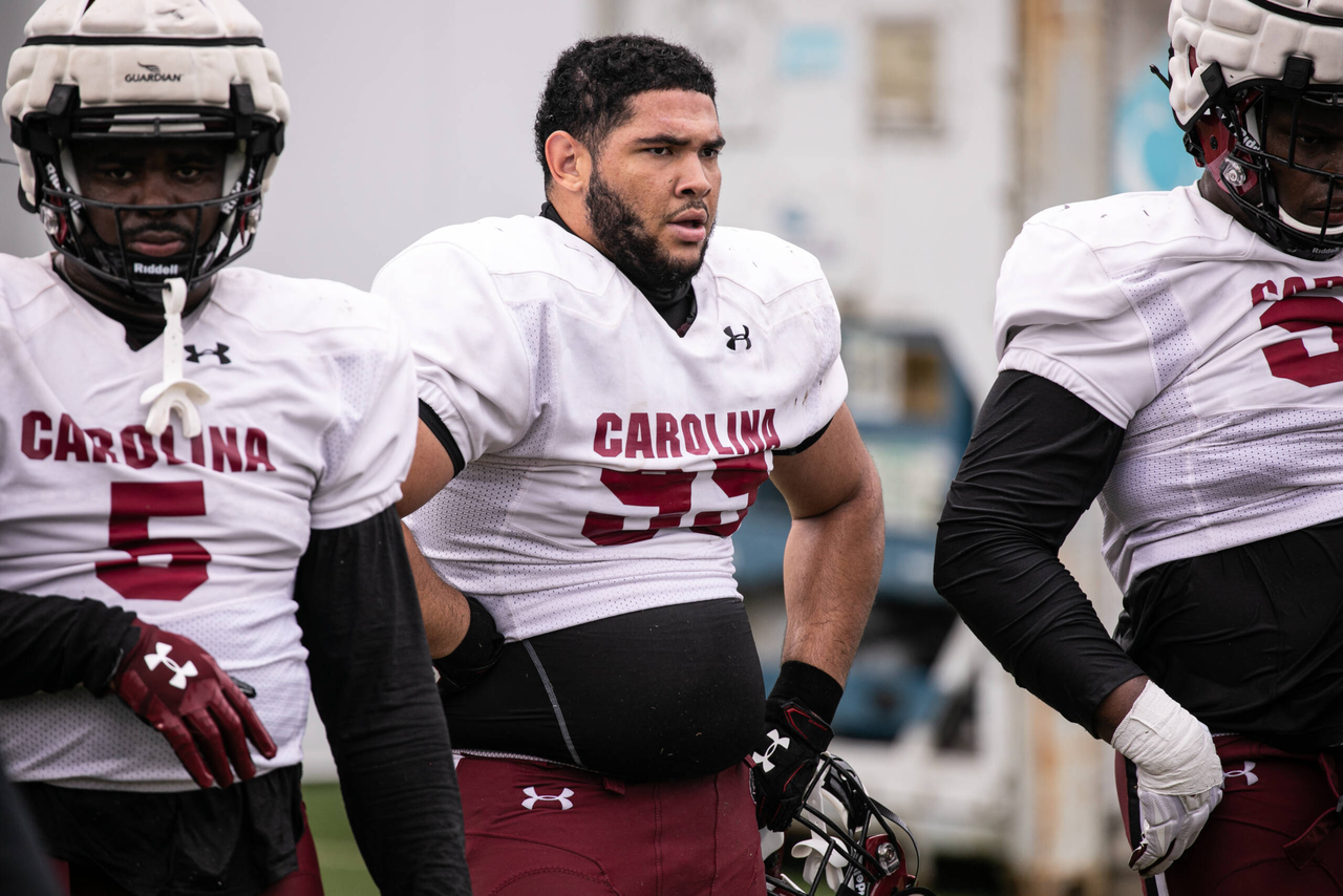 Alex Huntley (95) | Monday, Aug. 24, 2020 | Ken & Cyndi Long Football Operations Center | Columbia, S.C. | Photos by South Carolina Athletics
