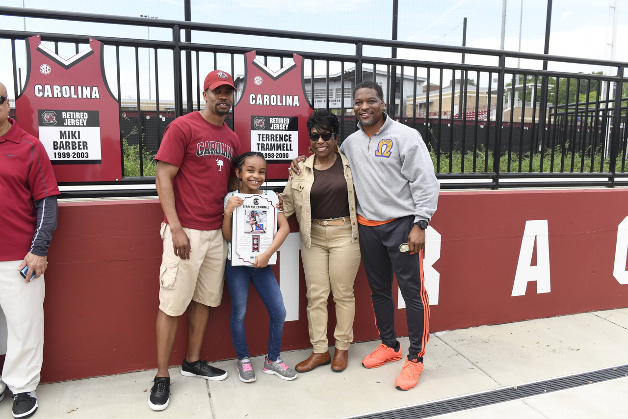 Photos from the jersey retirement reception for Terrence Trammell and Miki Barber | April 12, 2019 | Photos by Allen Sharpe