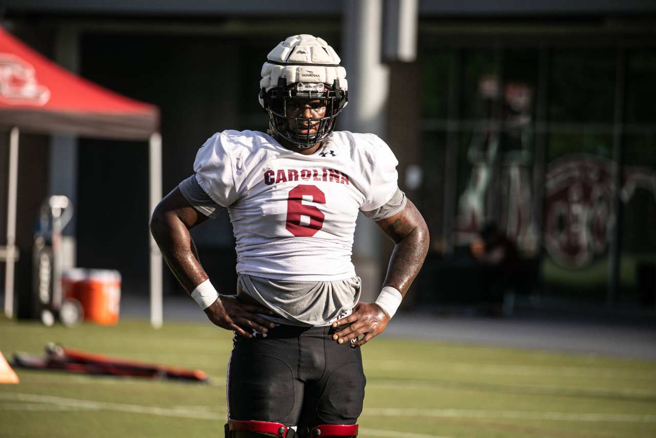 Zacch Pickens (6) | Thursday, Aug. 27, 2020 | Ken & Cyndi Long Football Operations Center | Columbia, S.C. | Photos by South Carolina Athletics