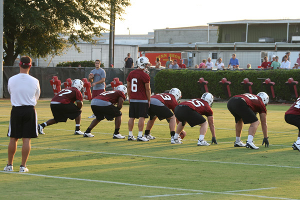 2008 Football Practice Begins