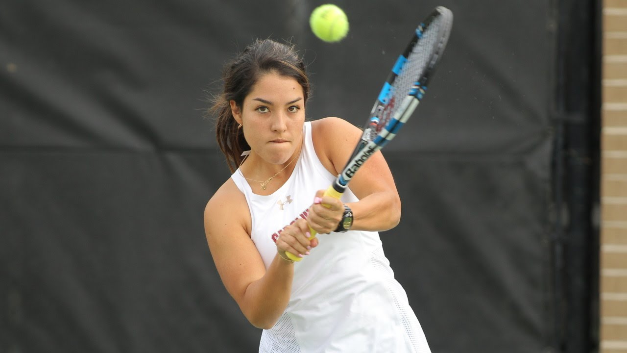 Women's Tennis Senior Ximena Siles Luna — 4/1/16