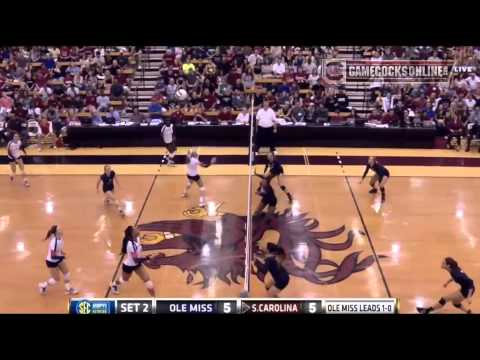 Highlights: South Carolina Volleyball Comeback Win Over Ole Miss