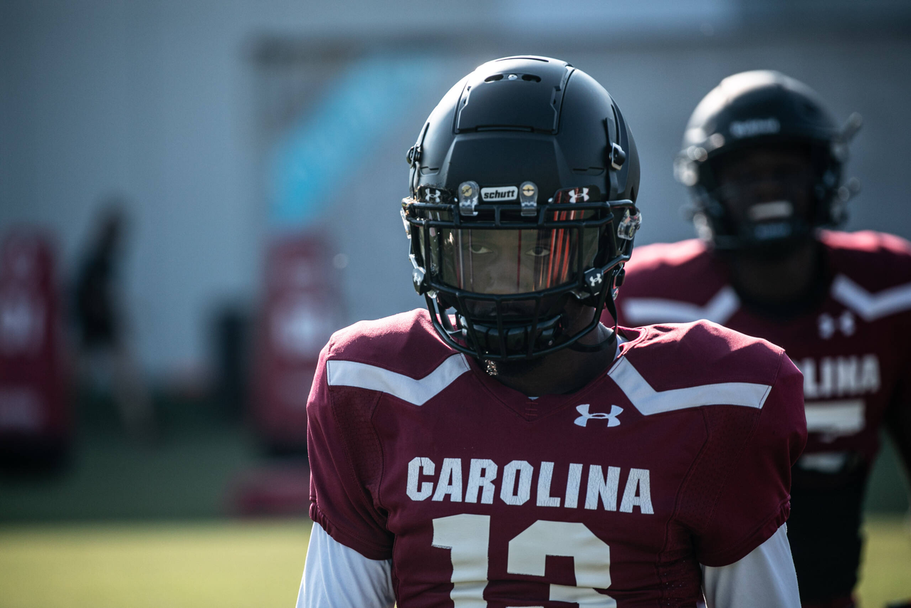 Shi Smith (13) | Tuesday, Sept. 8, 2020 | Ken & Cyndi Long Football Operations Center | Columbia, S.C. | Photos by South Carolina Athletics