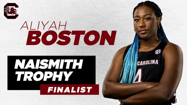 Aliyah Boston - 2021 Naismith Trophy Finalist Graphic