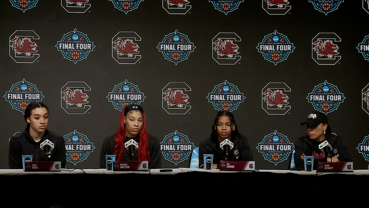 3/31/22 - Beal, Saxton, Cooke, Staley NCAA Final Four News Conference