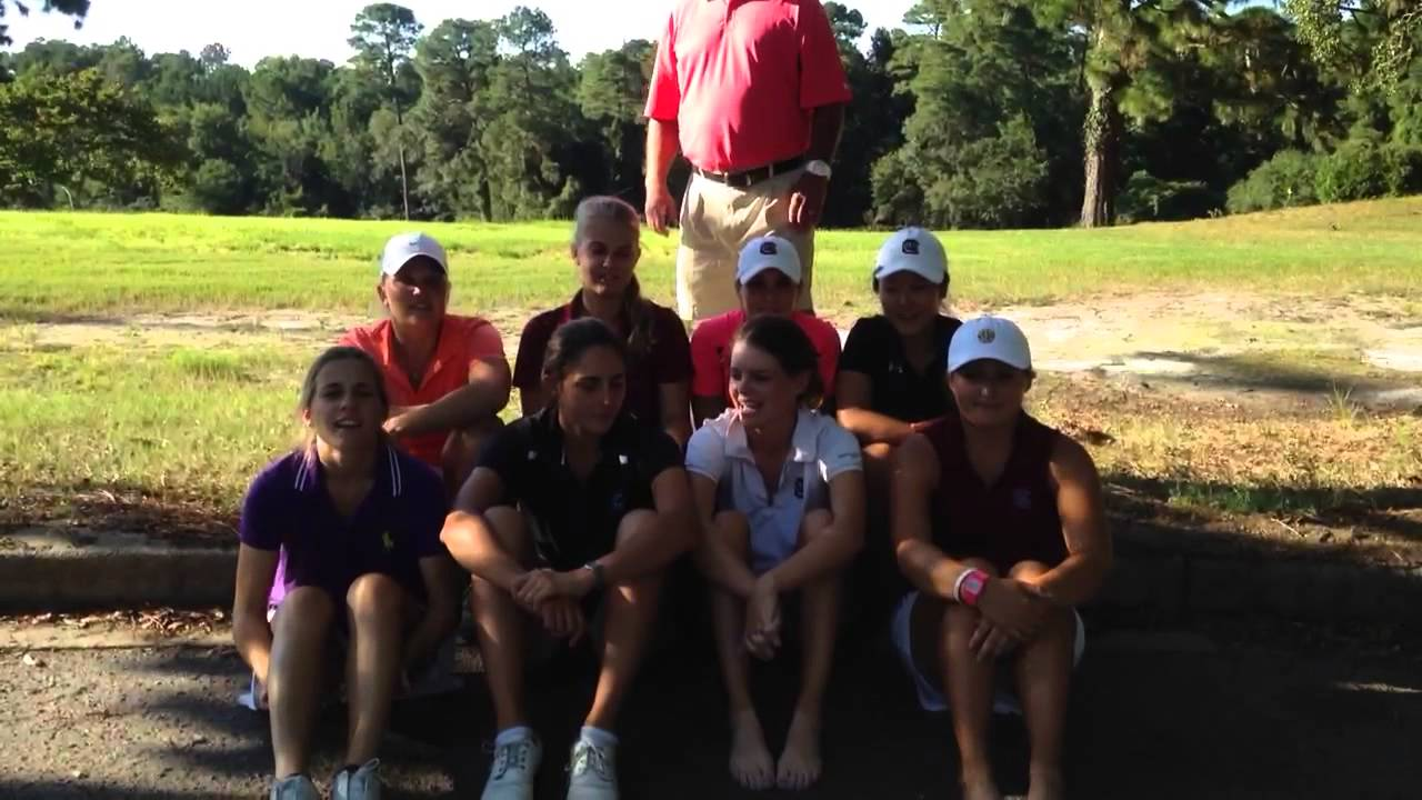 South Carolina Women's Golf Accepts the ALS Ice Bucket Challenge