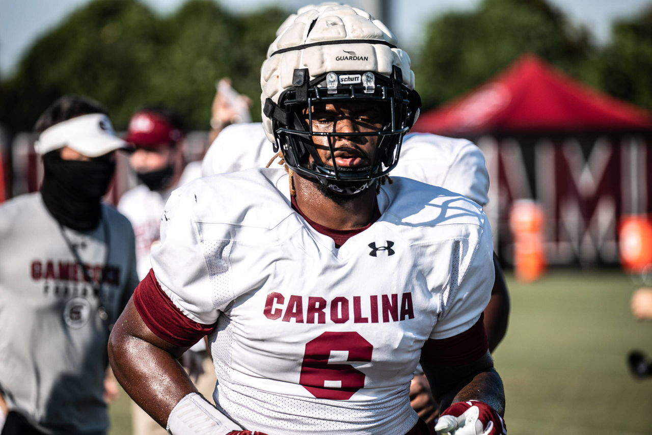 Zacch Pickens (6) | Tuesday, Sept. 8, 2020 | Ken & Cyndi Long Football Operations Center | Columbia, S.C. | Photos by South Carolina Athletics