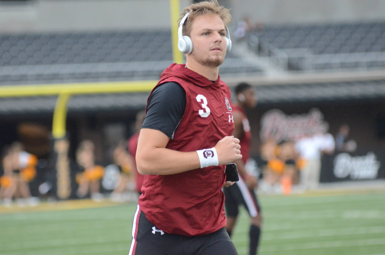 Ryan Hilinski (3) at Missouri (Sept. 21, 2019)