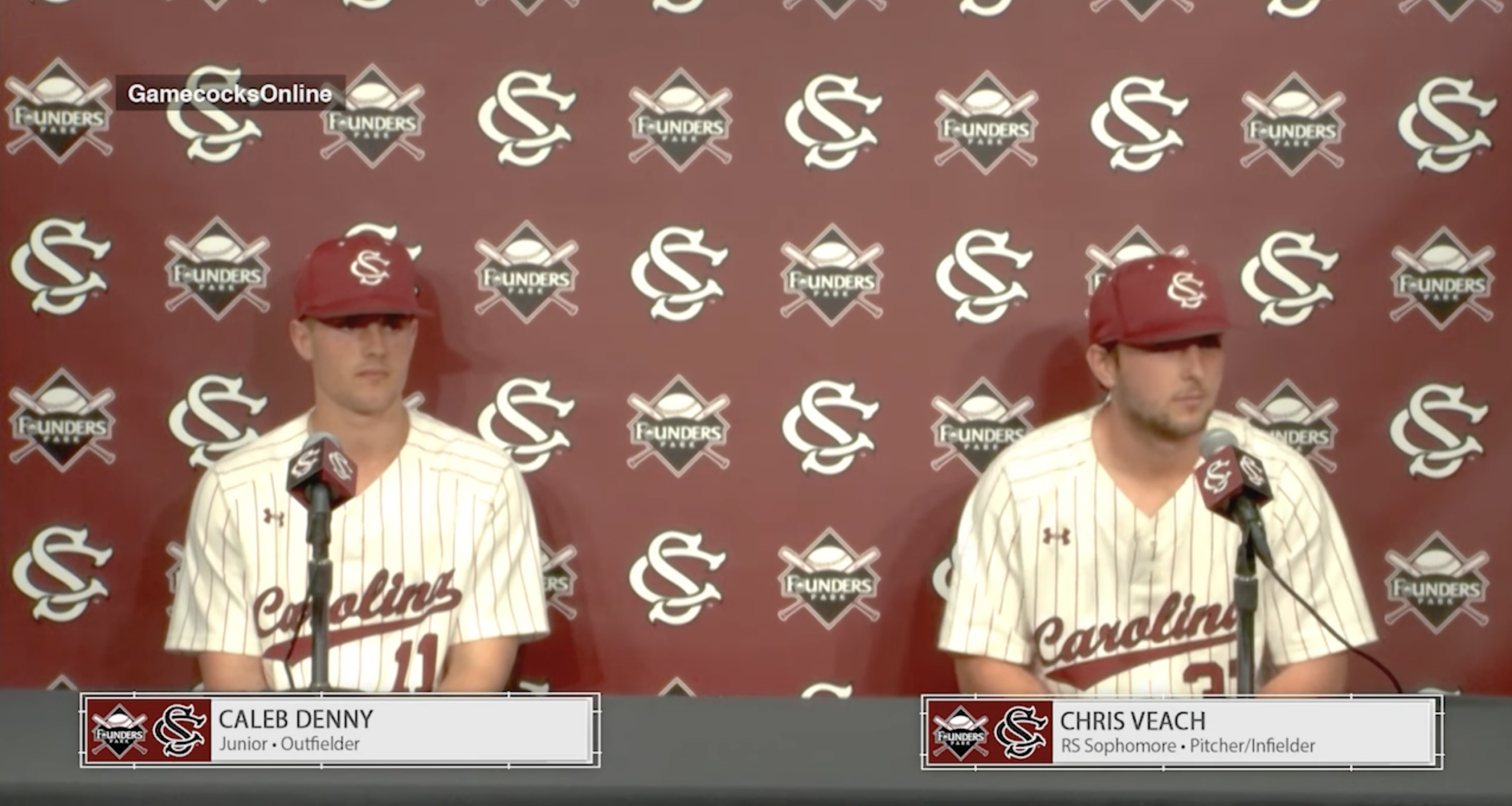 PostGame: (Penn) - Caleb Denny and Chris Veach News Conference