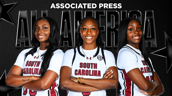 Gamecock Trio Claims AP All-America Honors