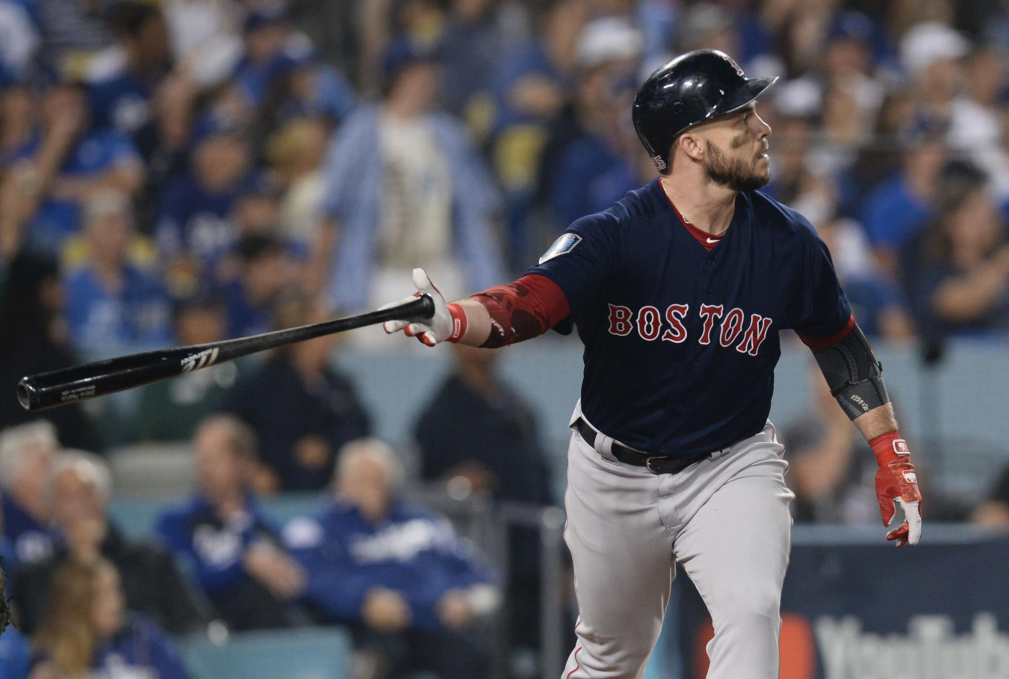 Gamecock Duo Helps Red Sox Win World Series Title; Pearce Named Series MVP